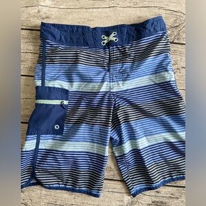 Like new! Swim trunks boys size 16. Elastic waistband.